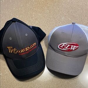 TRCovers.com Embroidered Two-Tone Fishing Cap - Gray/Black